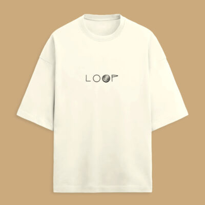 Men's Loop Designed Terry Oversized Tee for all-day comfort