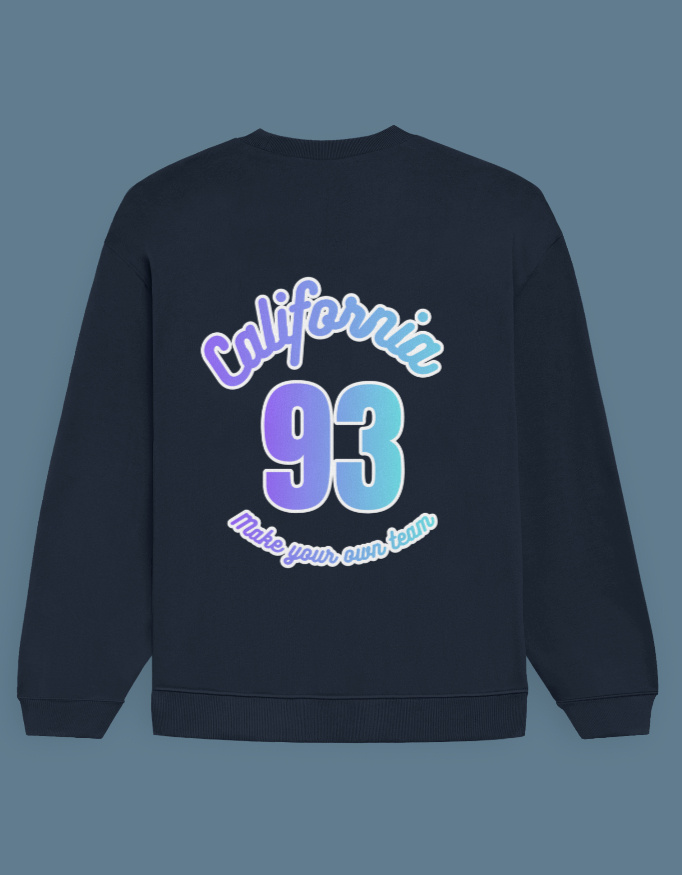 Men's California Team Oversized Sweatshirt for all-day comfort - Image 4