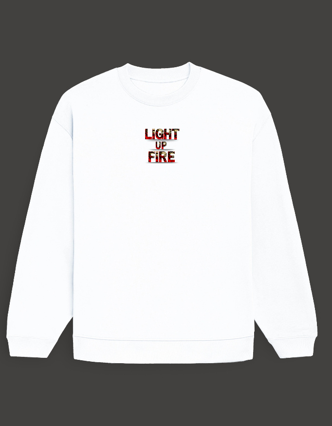 Men's Embroidery print Oversized Sweatshirt for all-day comfort - Image 3