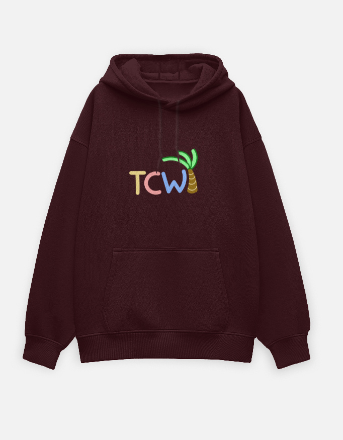 Men's TCW Designed Oversized Hoodie for all-day comfort - Image 2