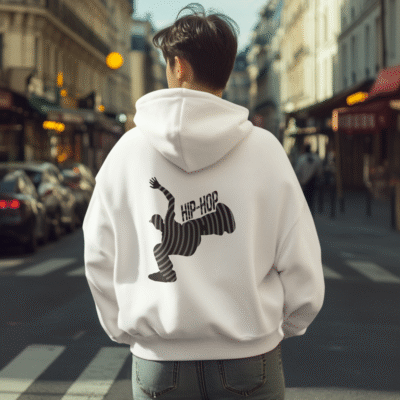 Men's Hip-Hop Designed Oversized Hoodie for all-day comfort