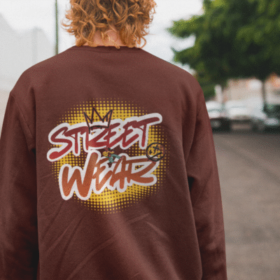 Men's Streetwear Oversized Sweatshirt for all-day comfort