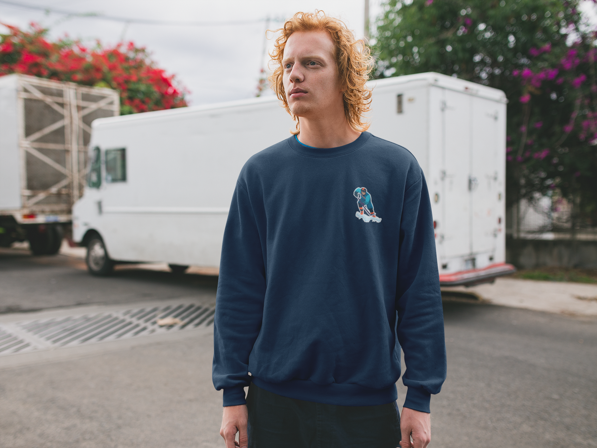 Men's California Team Oversized Sweatshirt for all-day comfort - Image 2