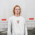 Men's Embroidery print Oversized Sweatshirt for all-day comfort