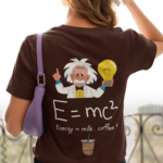 Women's Einstein's Formula Terry Oversized Tee for all-day comfort
