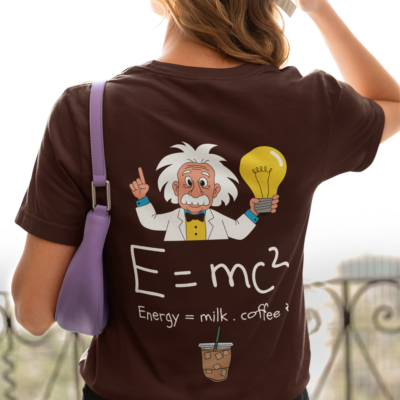 Women's Einstein's Formula Terry Oversized Tee for all-day comfort