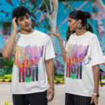Combo Pack of 2 Holi Special oversized T-Shirts for all-day comfort