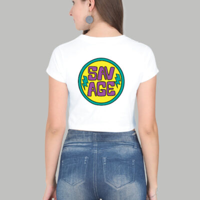 Women's Savage Crop Top with all-day comfort