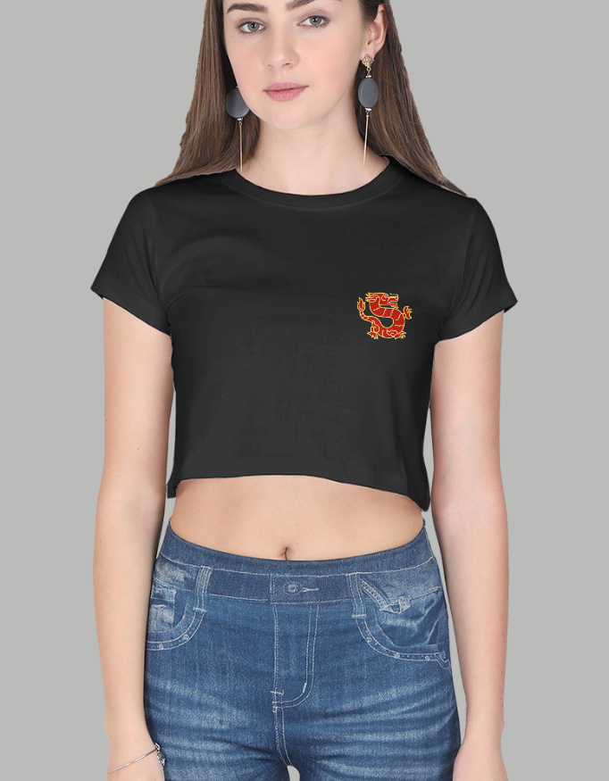 Women's Anime collection Crop Top with all-day comfort - Image 2