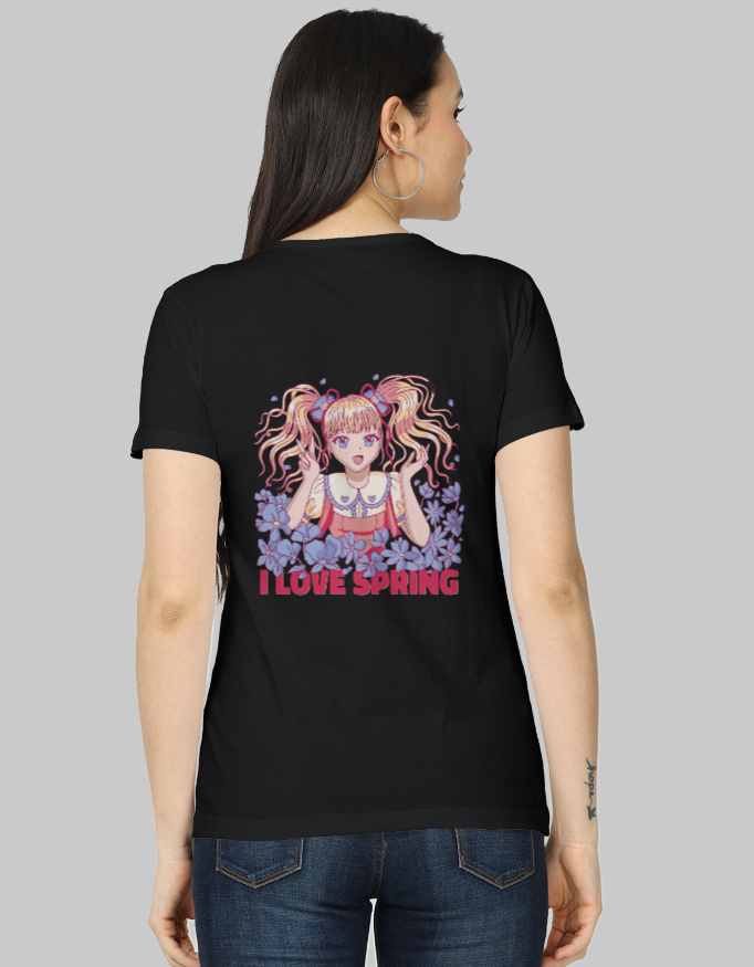 Women's Anime Classic T-Shirt For Summer collection with all-day comfort