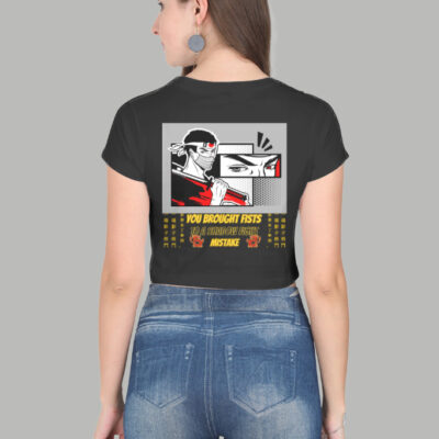 Women's Anime collection Crop Top with all-day comfort